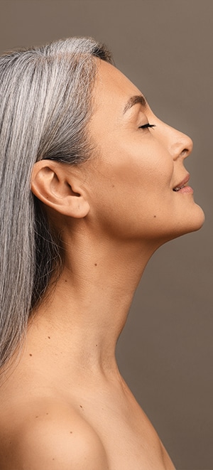 beautiful mature woman with pretty ear content doctor sean weiss facial plastic surgery